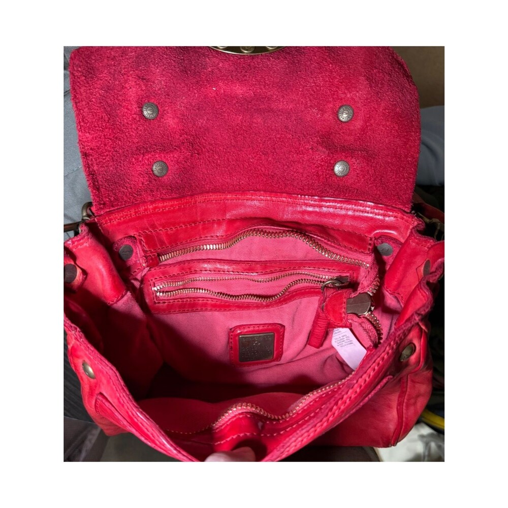 Campomaggi DIONE purse 
Medium briefcase 'Dione' in red leather - Picture 6 of 8